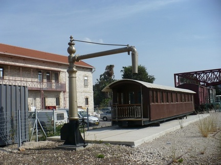 Pompa parowozowa i salonka nr 437 Hijaz Railway.
