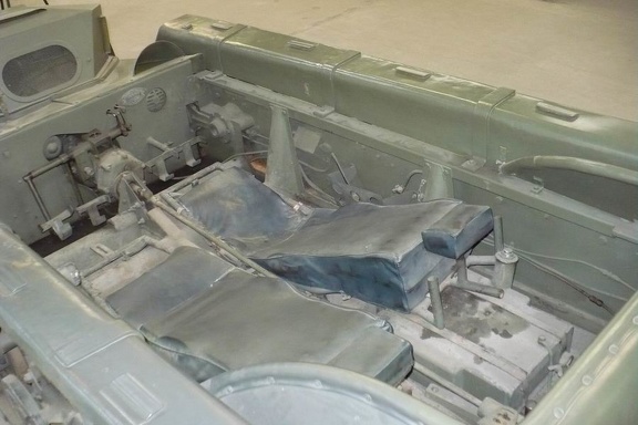 Fouga VP90 - wnętrze