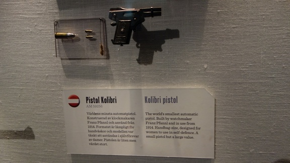 Pistolet miniaturowy Kolibri