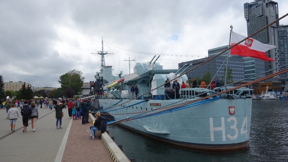 ORP Błyskawica - rufa