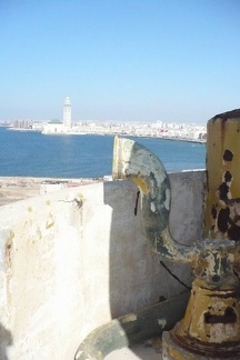 Latarnia morska w Casablance - stary nautofon