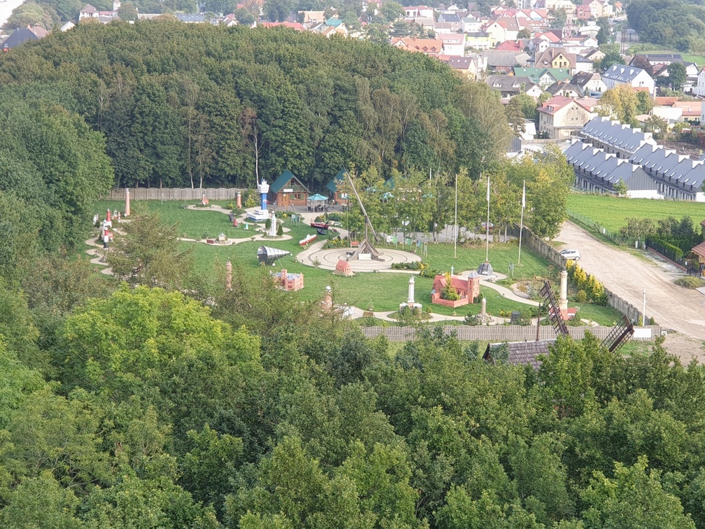 Niechorze - park miniatur latarń morskich